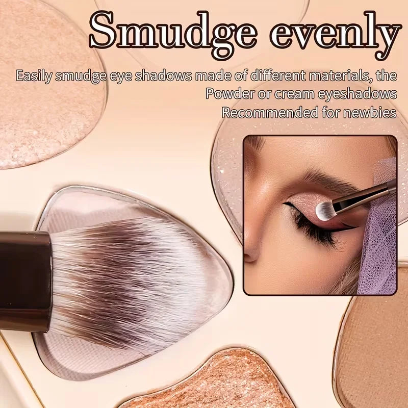 Premium Makeup Brush Set with Sponge Puff & Cleaning Tool Makeup Brush Set QXL