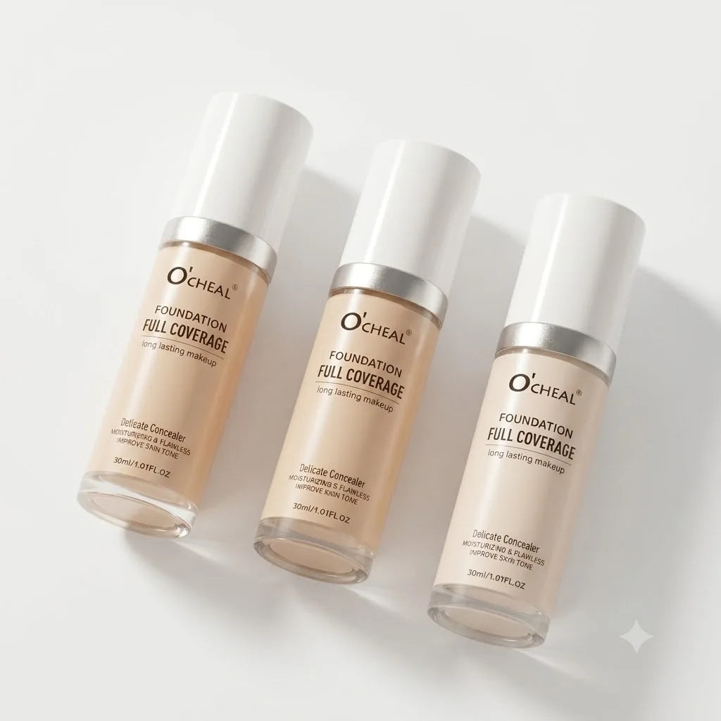 Full Coverage Liquid Foundation – Hydrating & Long-Lasting Liquid Foundation QXL