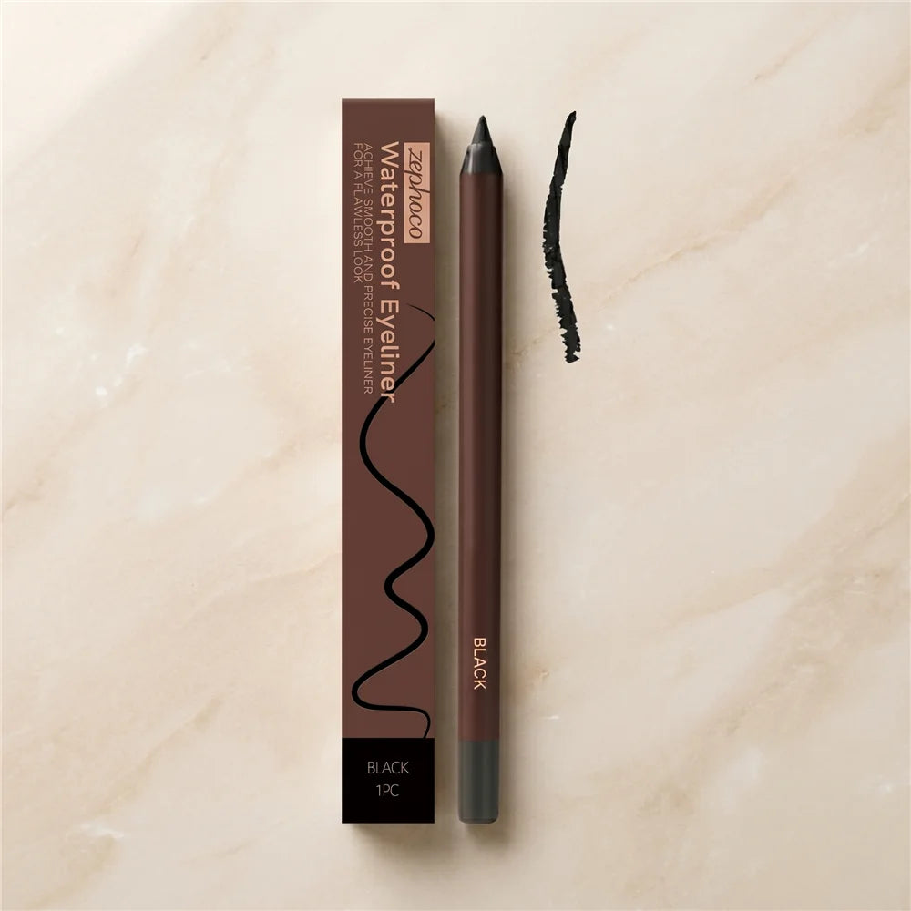 Black Gel Eyeliner Pencil – Waterproof & Long-Lasting Gel Eyeliner Pencil QXL