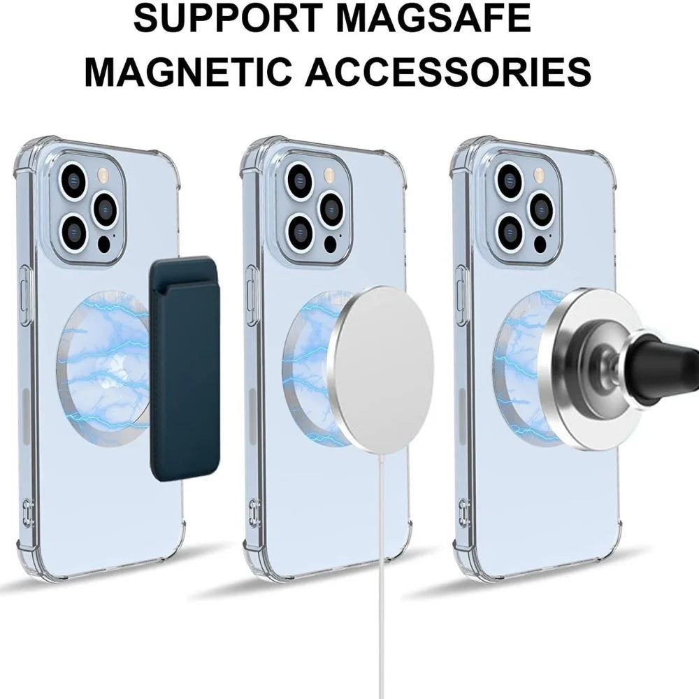 5/10-Pack Magnetic Metal Plates for Phone Car Mounts & Holders Phone Mount Plate QXL