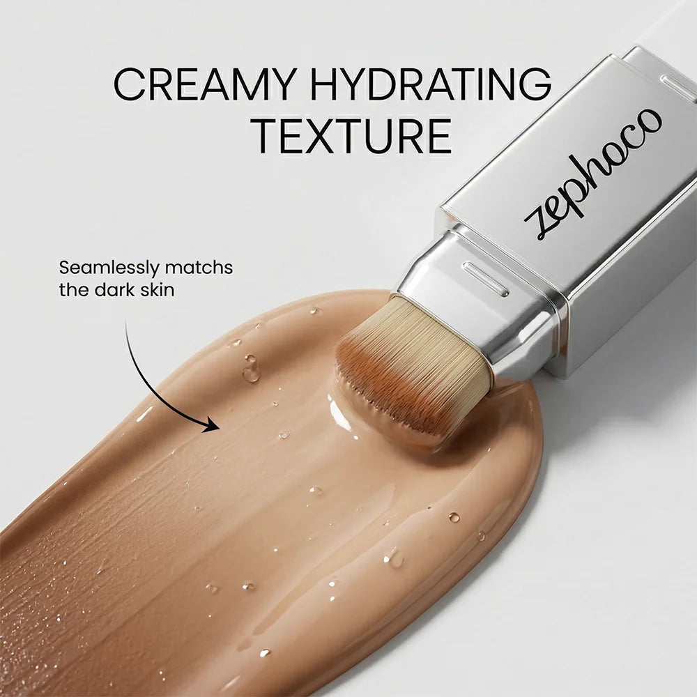 2-in-1 Color Changing Foundation Stick | Hydrating & Brightening Foundation Stick QXL