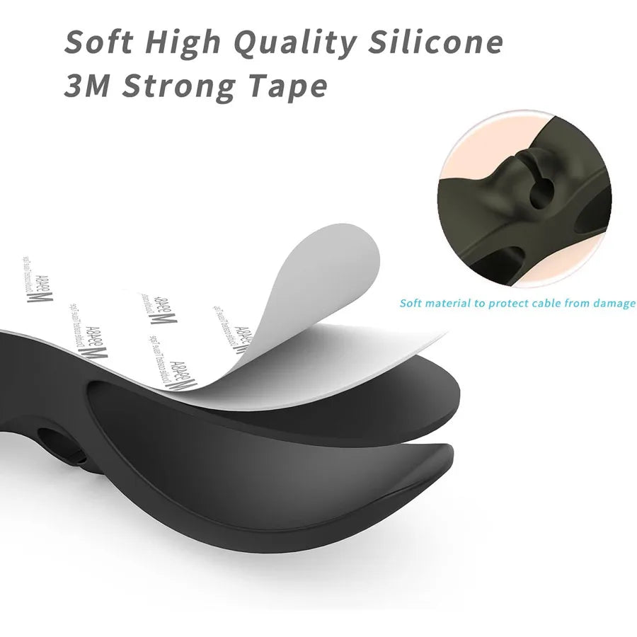 Self-Adhesive Appliance Cord Winder & Cable Organizer 1/4/8Pc Cord Cable Organizer QXL