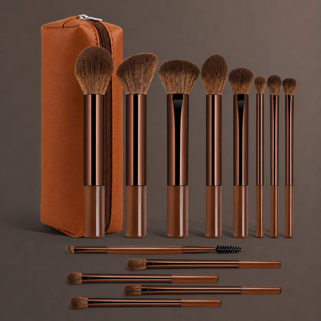 Professional Makeup Brush Set 13–23 Pcs | Foundation & Blush Makeup Brush Set QXL