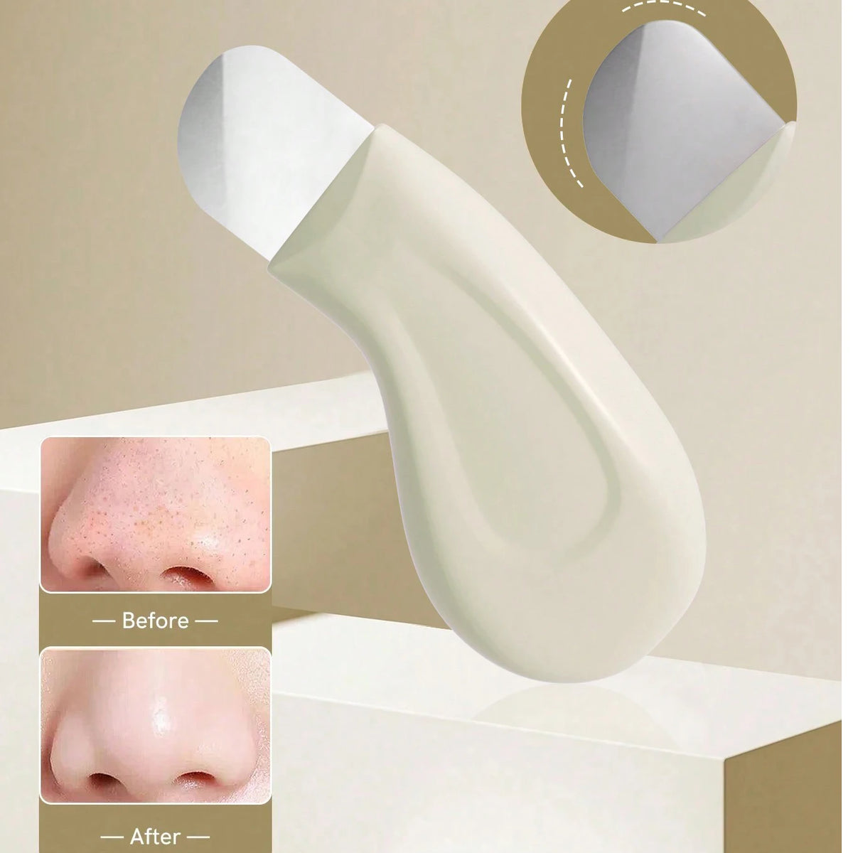 Stainless Steel Blackhead & Pimple Extractor Tool Blackhead Extractor Tool QXL