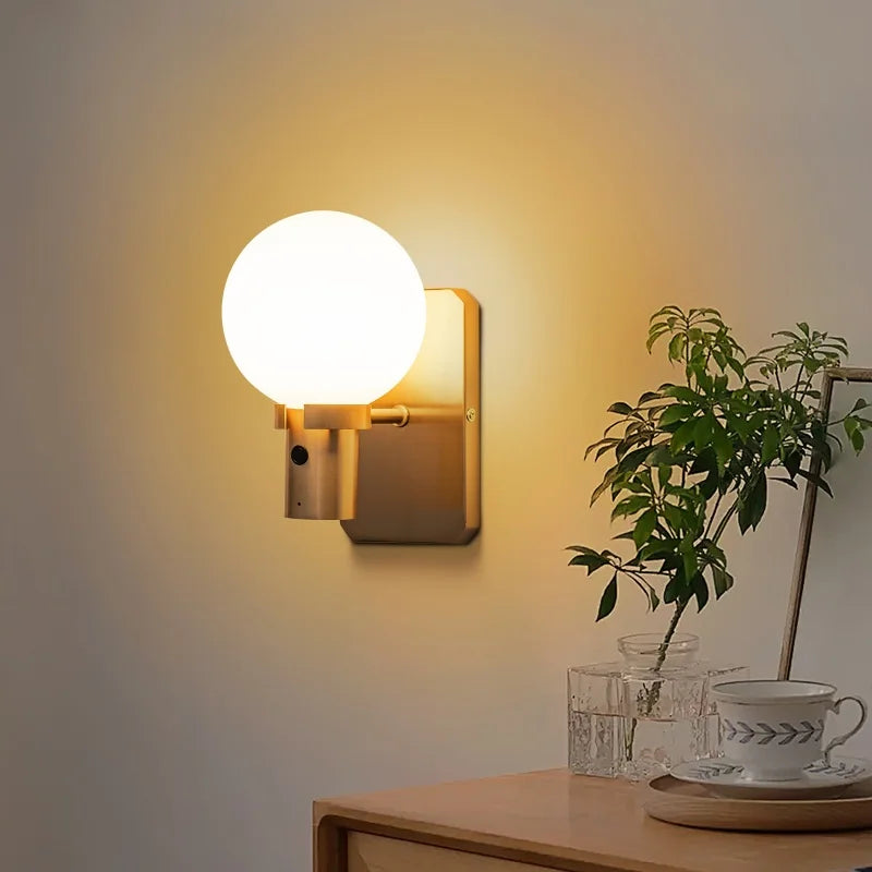 Rechargeable Dimmable LED Wall Sconce with Remote Control LED Wall Sconce QXL