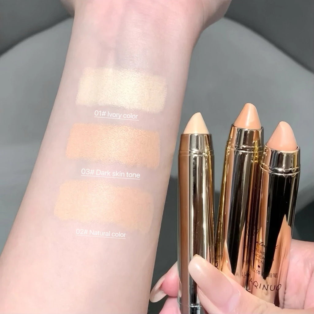 Natural Flawless Concealer Pen | Face & Eye Coverage Stick Concealer Stick Pen QXL