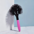 3D 360° Round Spherical Hair Brush – Detangling & Styling Round Hair Brush QXL SZ56-BOX