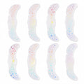 8-Pack Holographic Temporary Tattoo Stickers Moon & Star Temporary Tattoo Stickers QXL Default Title