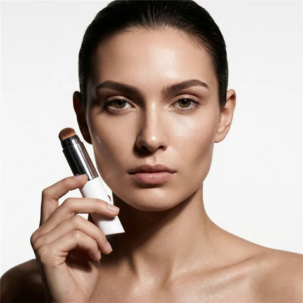 2-in-1 Foundation & Concealer Stick | Hydrating Natural Finish Foundation Concealer Stick QXL