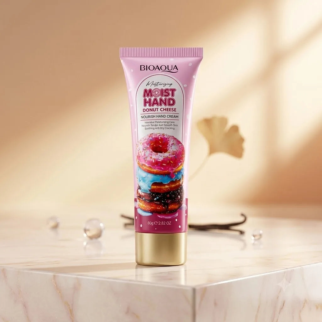 Donut Cheese Nourishing Hand & Body Cream 2-Pack 80g Hand & Body Cream QXL