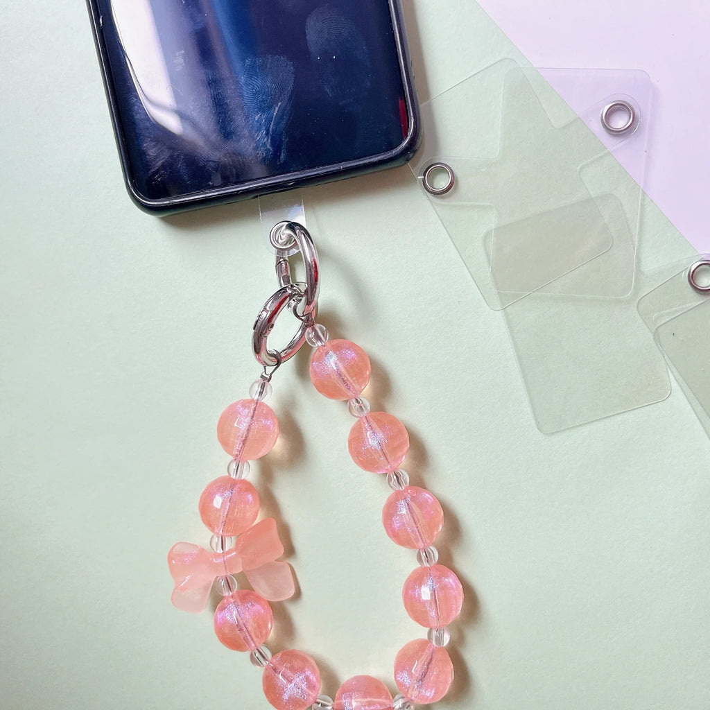 Transparent Phone Lanyard Patch Clip | 1–10 Pack Universal Phone Lanyard Clip QXL