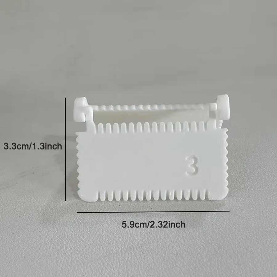 Clip-On Seam Guide & Needle Gauge for Quilting | 1–4 Pc Set Sewing Guide Tool QXL