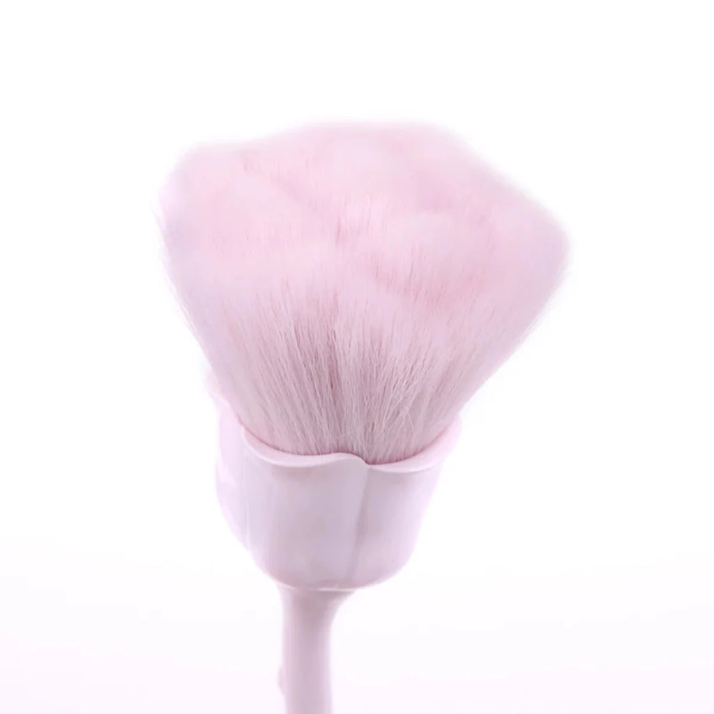FUMOSIK Rose Flower Nail Art Brush | Gel Polish & Dust Cleaner Nail Art Brush QXL