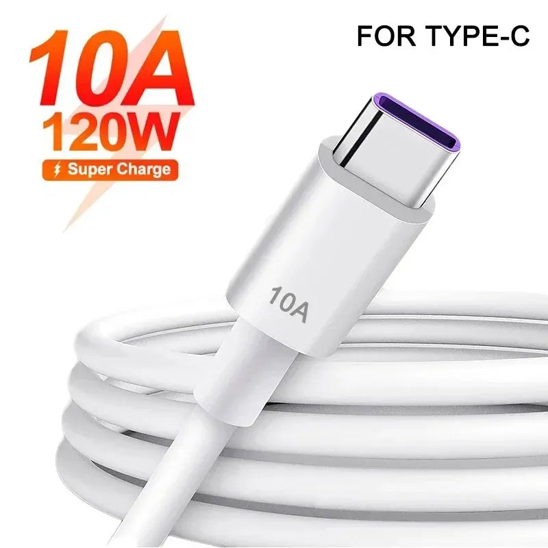 10A USB-A to USB-C Fast Charging Cable 120W | Multi-Length USB Charging Cable QXL