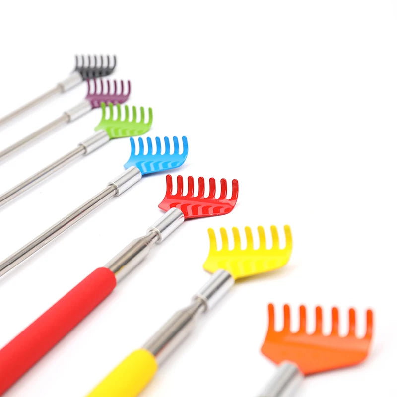 Telescopic Back Scratcher | Retractable Stainless Steel 67cm Back Scratcher QXL