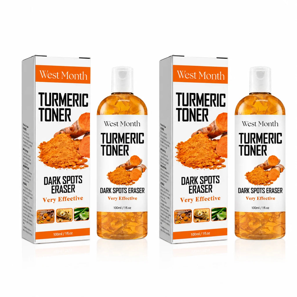 Turmeric Radiant Face Toner – Brightening & Hydrating 100ml Face Toner QXL 2pcs