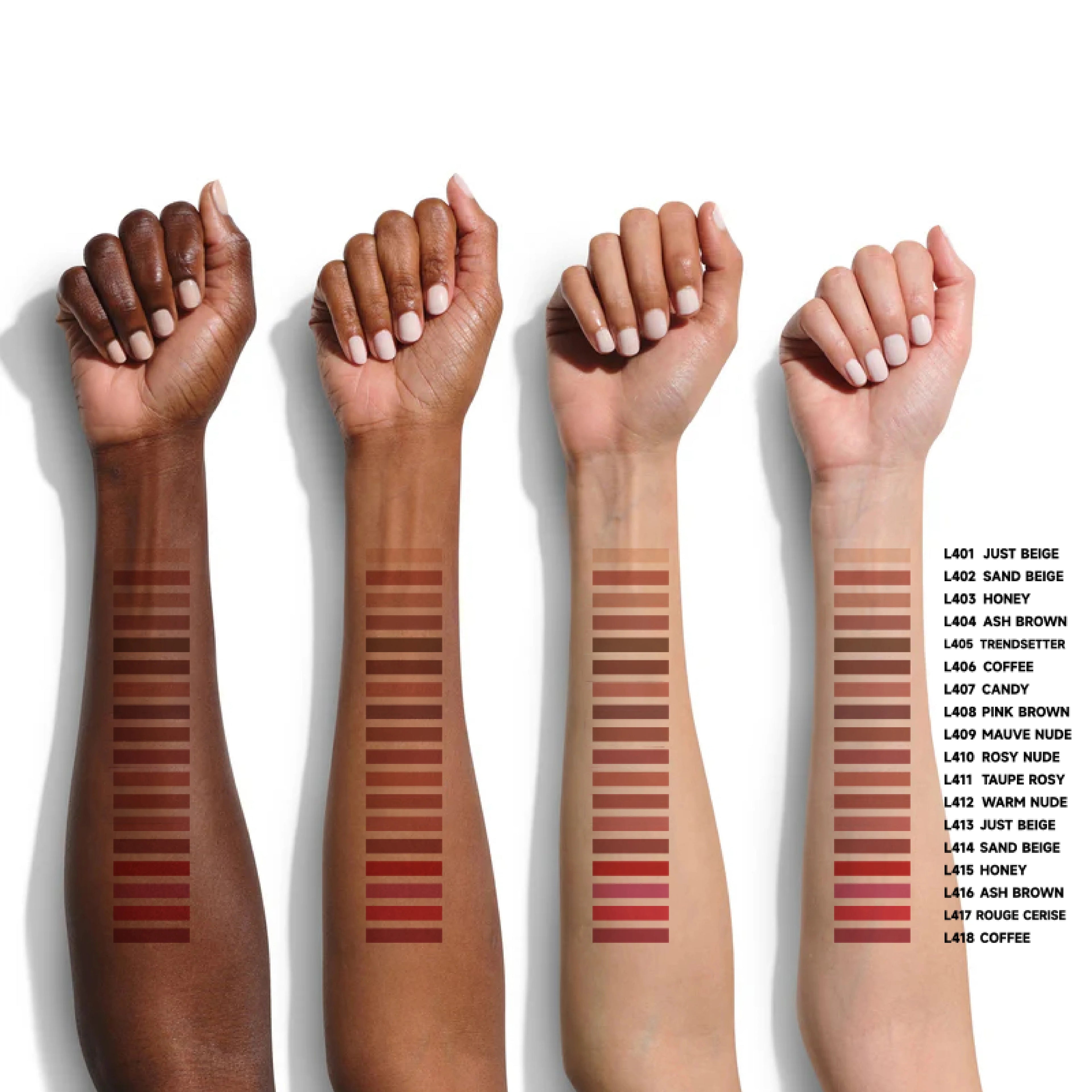 6-Pack Velvet Matte Lip Liner Set | Long-Lasting & Waterproof Lip Liner Set QXL