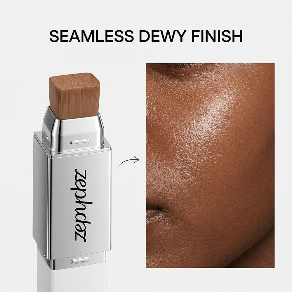 2-in-1 Color Changing Foundation Stick | Hydrating & Brightening Foundation Stick QXL