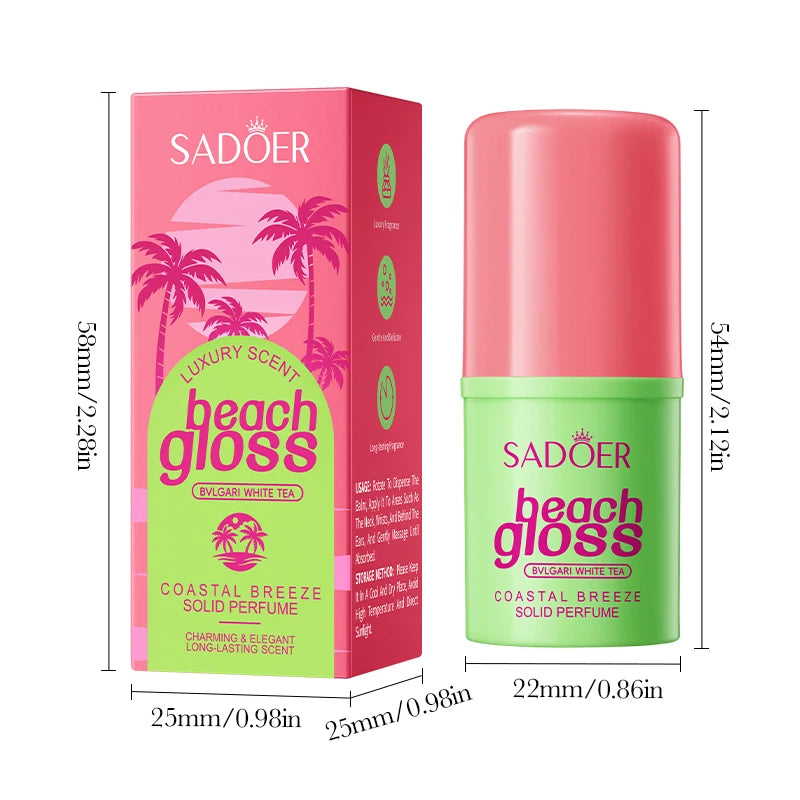 Oud Wood Solid Perfume Balm | Aroma-Lock Beach-Glow 4.5g Solid Perfume Balm QXL