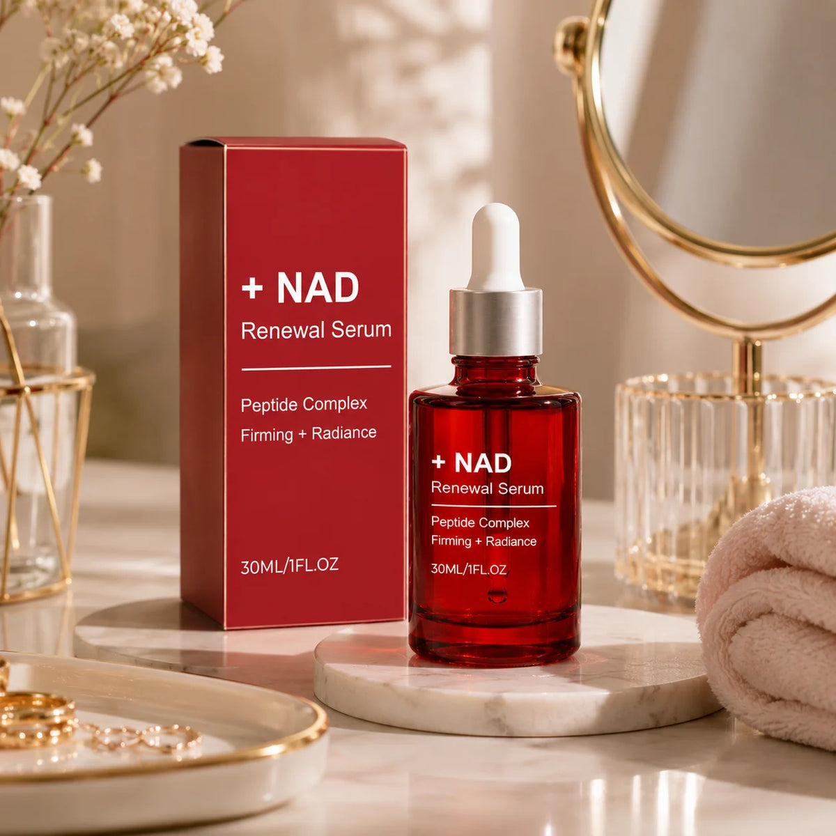 Radiant Hydration Face Serum & Primer | Velvet Finish Daily Care Face Serum Primer QXL