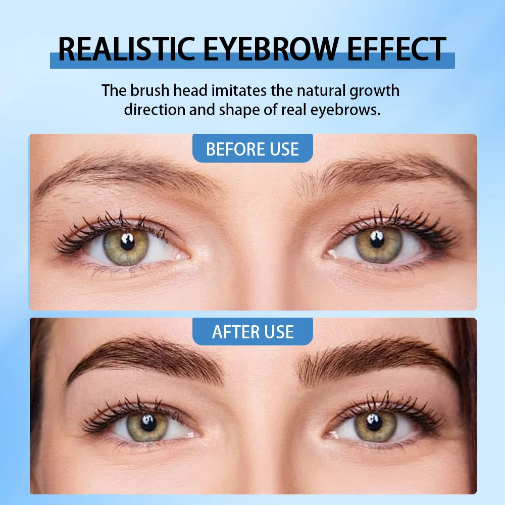 Rave Lady Air Cushion Eyebrow Tint | Waterproof Angled Brush Eyebrow Tint Pen QXL