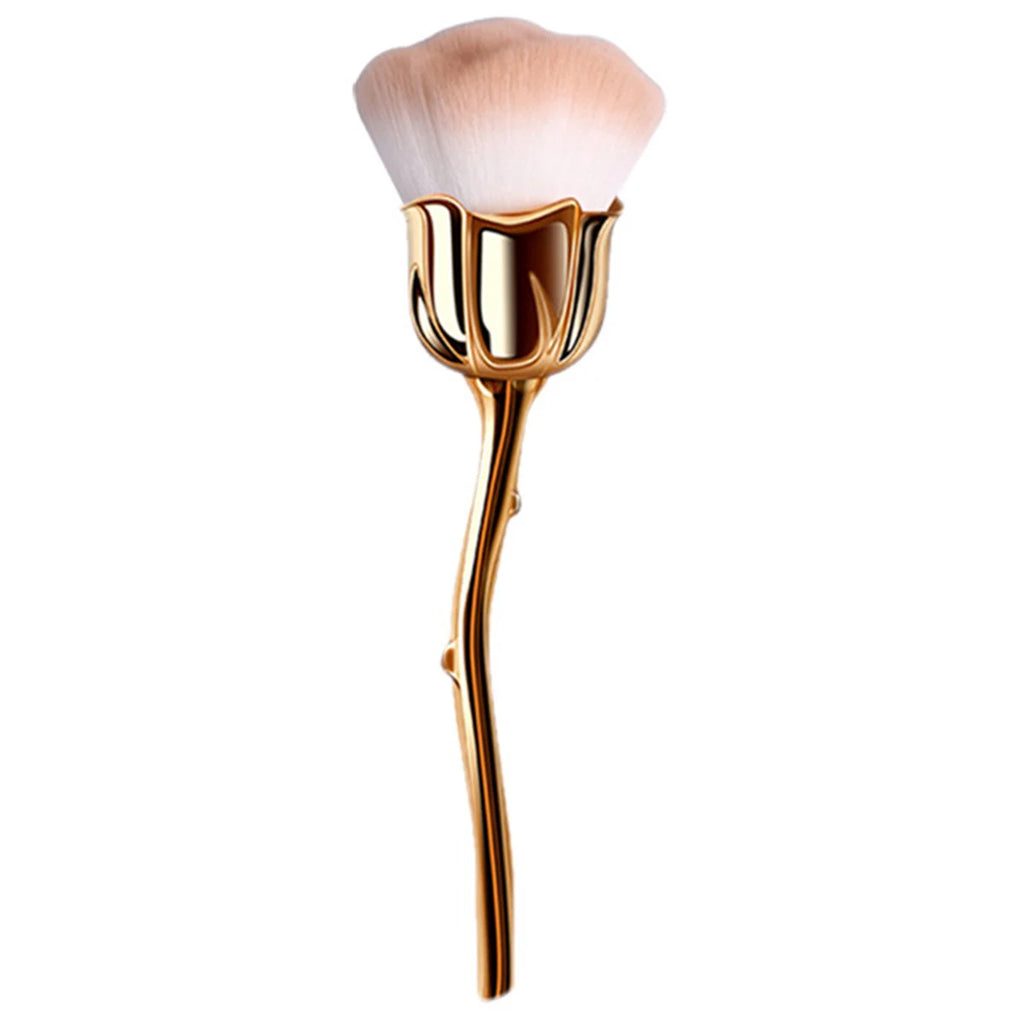 FUMOSIK Rose Flower Nail Art Brush | Gel Polish & Dust Cleaner Nail Art Brush QXL 04