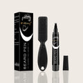 Waterproof Beard Filler Pen & Brush | Hair Enhancer Pencil Beard Filler Pen QXL Pen-Comb-2set