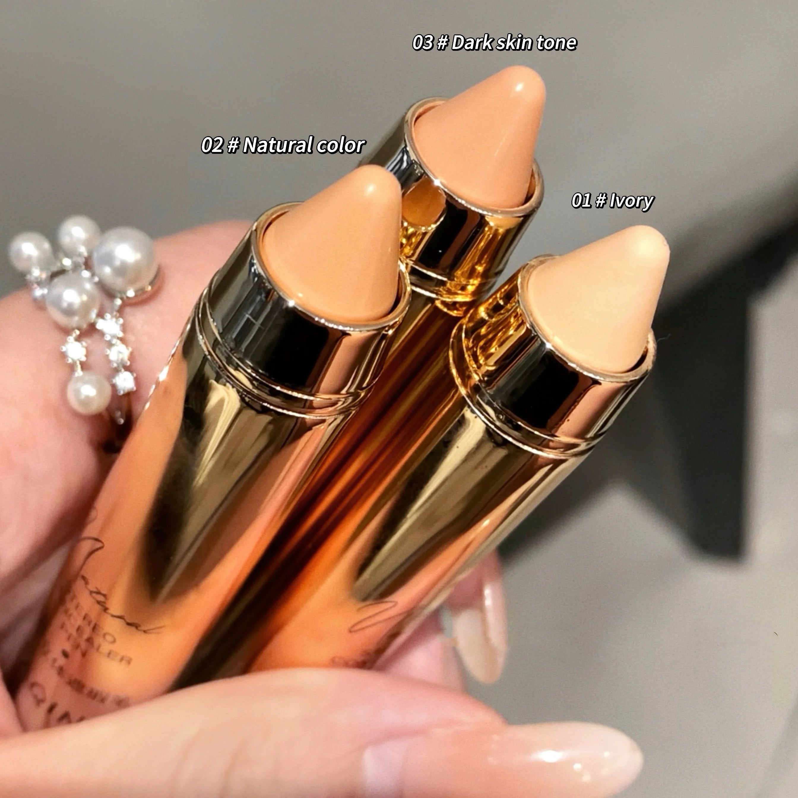 Natural Flawless Concealer Pen | Face & Eye Coverage Stick Concealer Stick Pen QXL