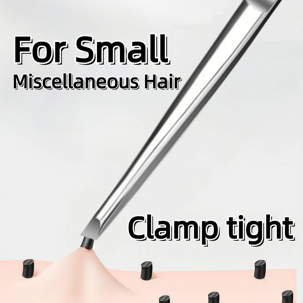 Slant Tip Eyebrow Tweezer | Stainless Steel Hair Removal Tool Eyebrow Tweezer QXL