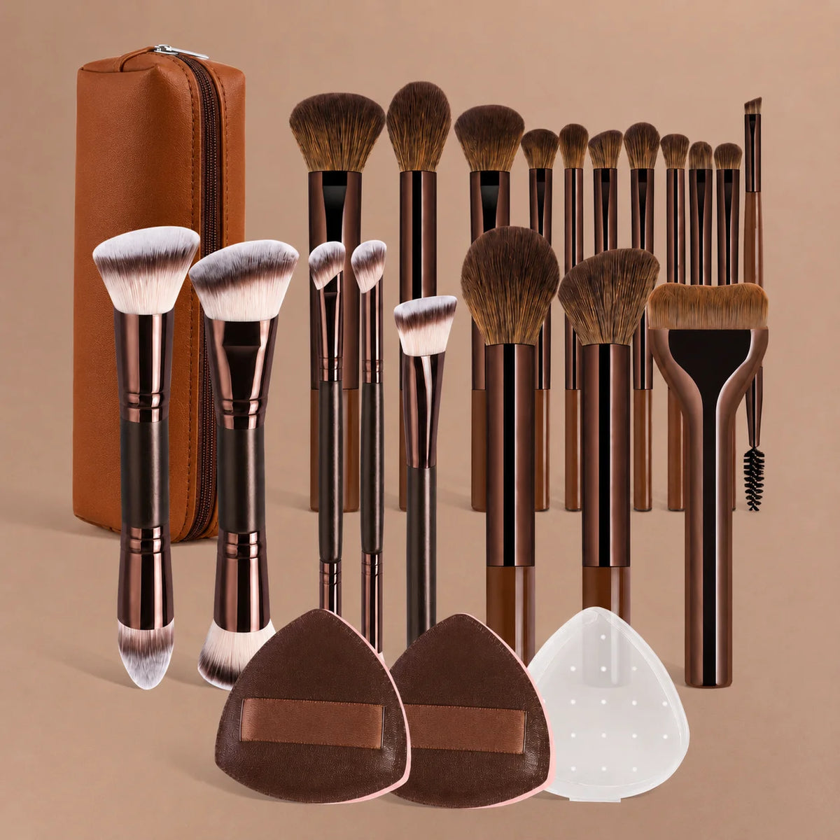 Professional Makeup Brush Set 13–23 Pcs | Foundation & Blush Makeup Brush Set QXL
