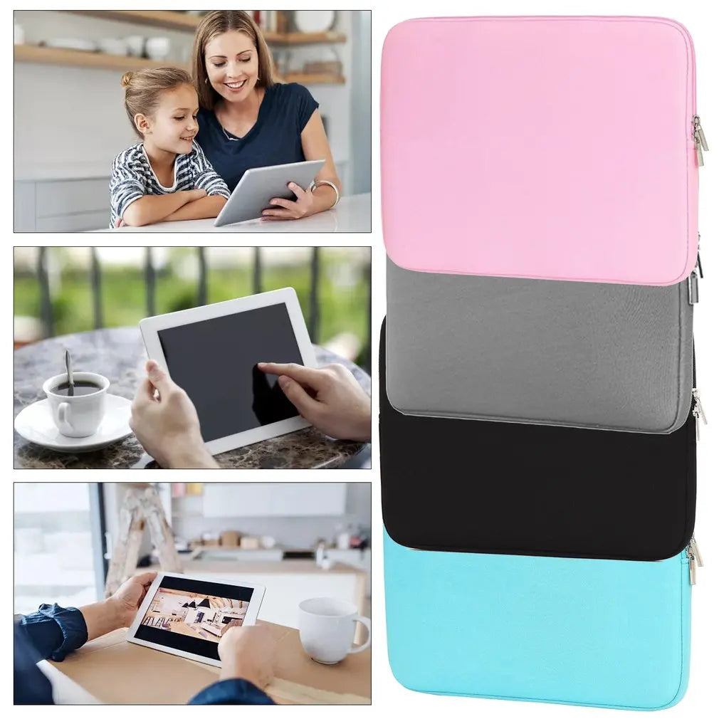 Laptop Sleeve 11–15.6" Cotton Case | MacBook Dell HP Lenovo Laptop Sleeve Case QXL