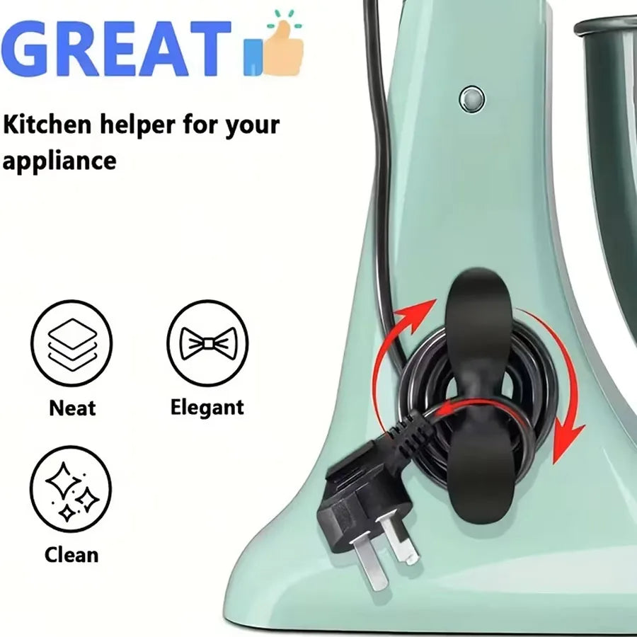 Self-Adhesive Kitchen Cord Organizer | Cable Winder 1/4/8-Pack Kitchen Cord Organizer QXL