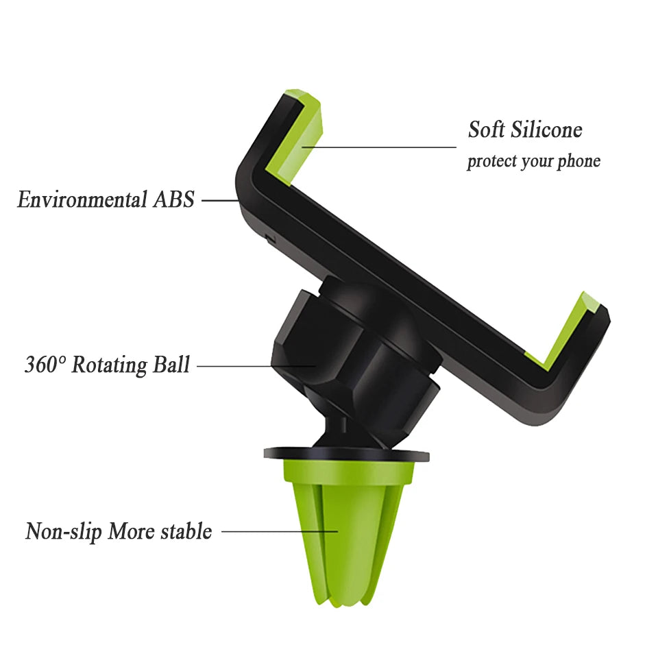 Universal Car Air Vent Phone Holder | Gravity Clip Mount Car Phone Mount QXL