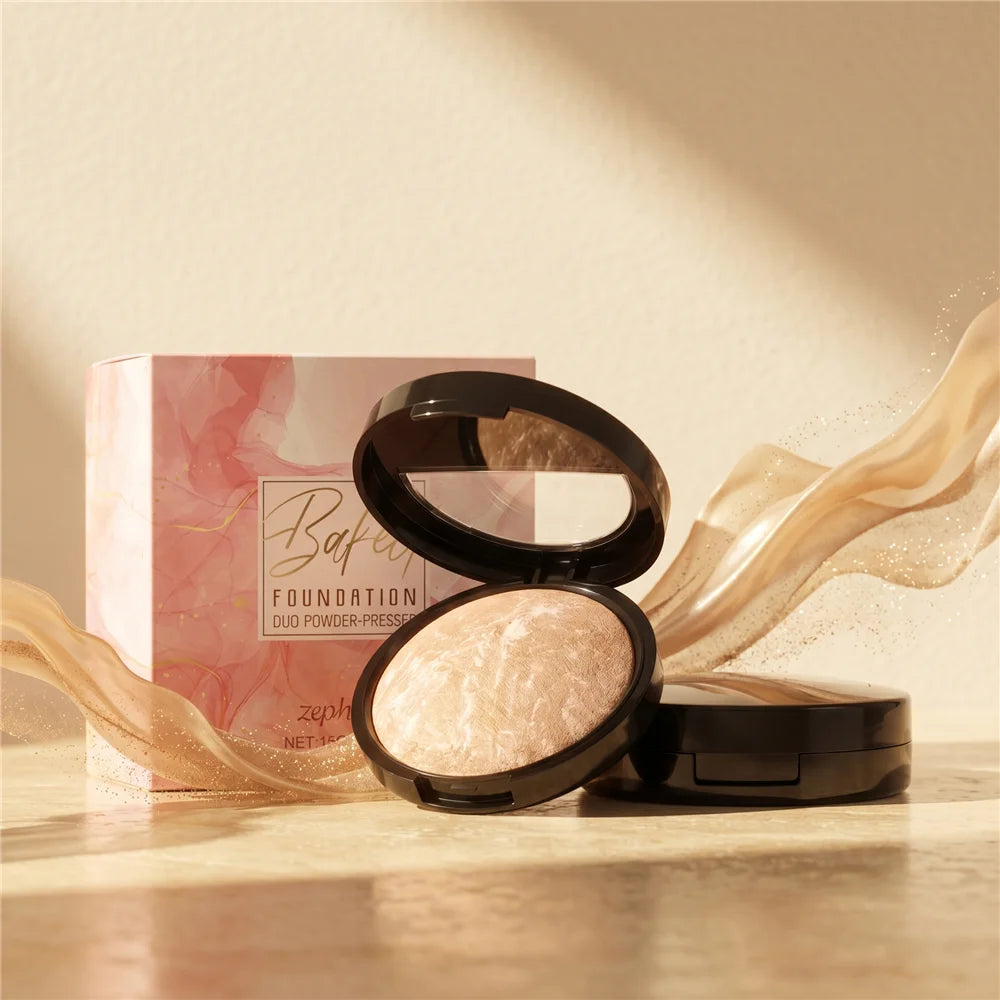 Oil-Absorbing Setting Powder #03 Matte Velvet Finish | 15g Face Setting Powder QXL