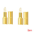 pH-Activated Gold Flake Lip Balm | Nourishing Velvet Gloss Tinted Lip Balm QXL 2pcs