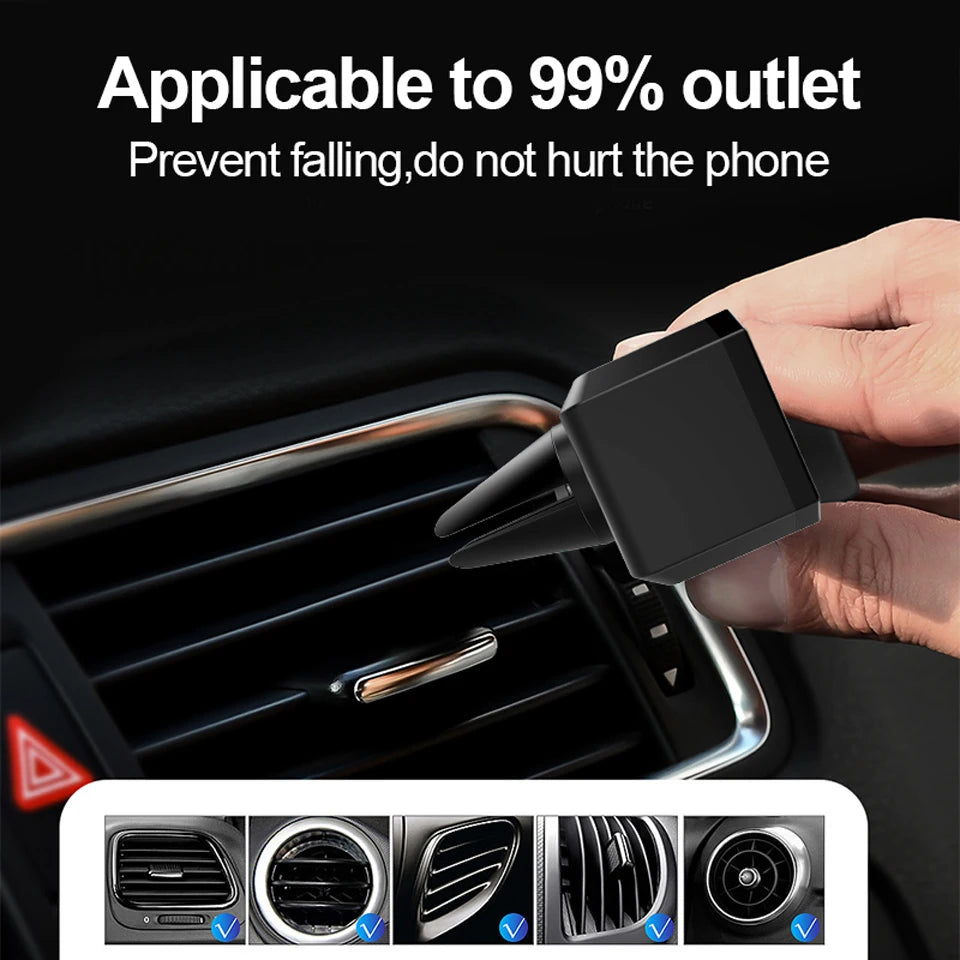 Universal Car Air Vent Phone Holder | Gravity Clip Mount Car Phone Mount QXL