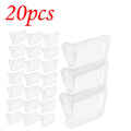 Adjustable Shelf Divider Clips – Fridge & Cabinet Organizer Shelf Divider Clips QXL 20pcs-Durable