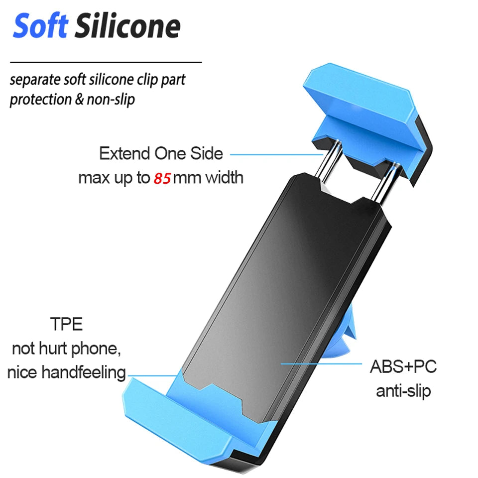 Universal Car Air Vent Phone Holder | Gravity Clip Mount Car Phone Mount QXL