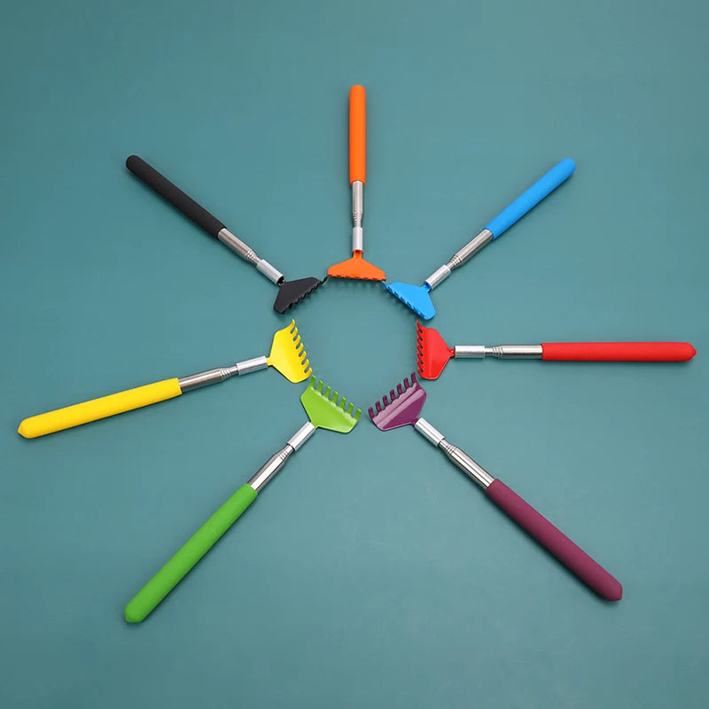 Telescopic Back Scratcher | Retractable Stainless Steel 67cm Back Scratcher QXL