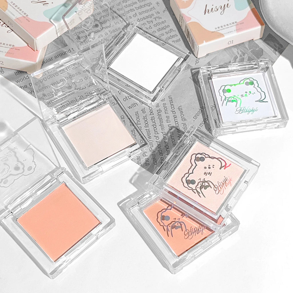 HISYI Matte Glitter Eyeshadow Palette – Shimmer & Luminous Eyeshadow Palette QXL