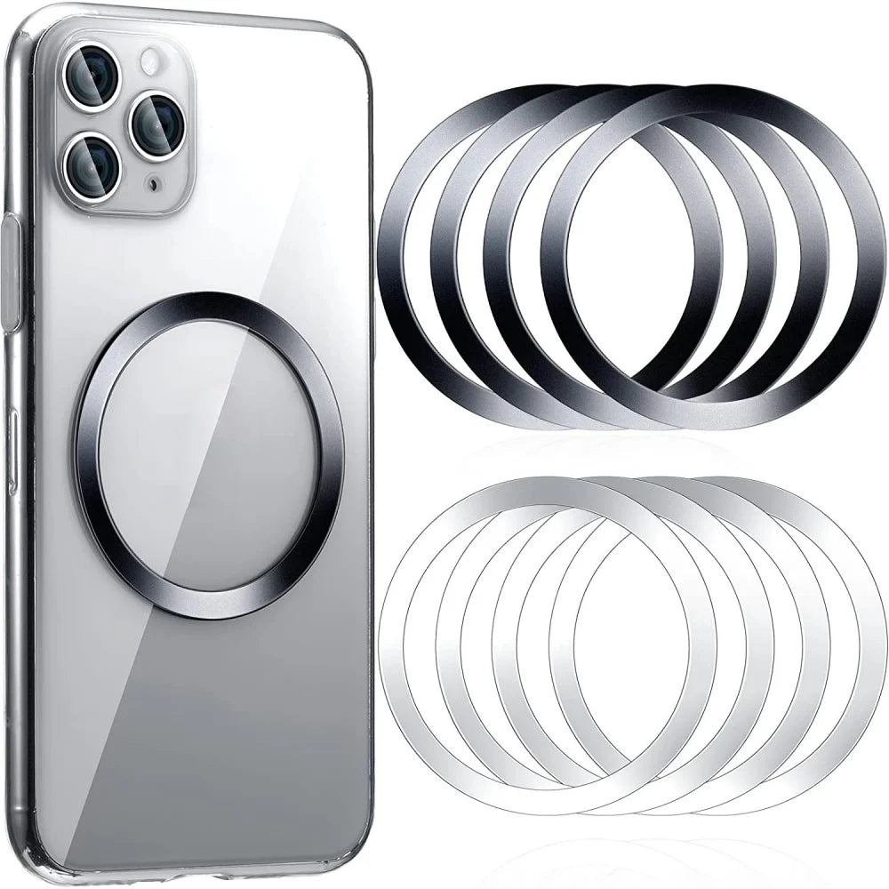 5/10-Pack Magnetic Metal Plates for Phone Car Mounts & Holders Phone Mount Plate QXL