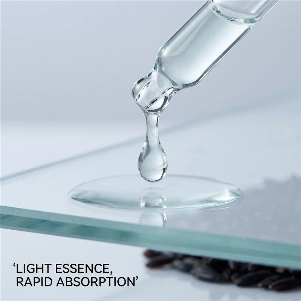 Black Rice Exfoliating Serum | Pore Minimizer & Brightening Exfoliating Face Serum QXL