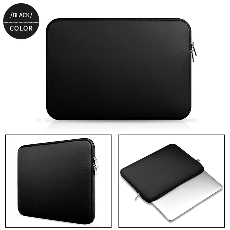 Laptop Sleeve 11–15.6" Cotton Case | MacBook Dell HP Lenovo Laptop Sleeve Case QXL