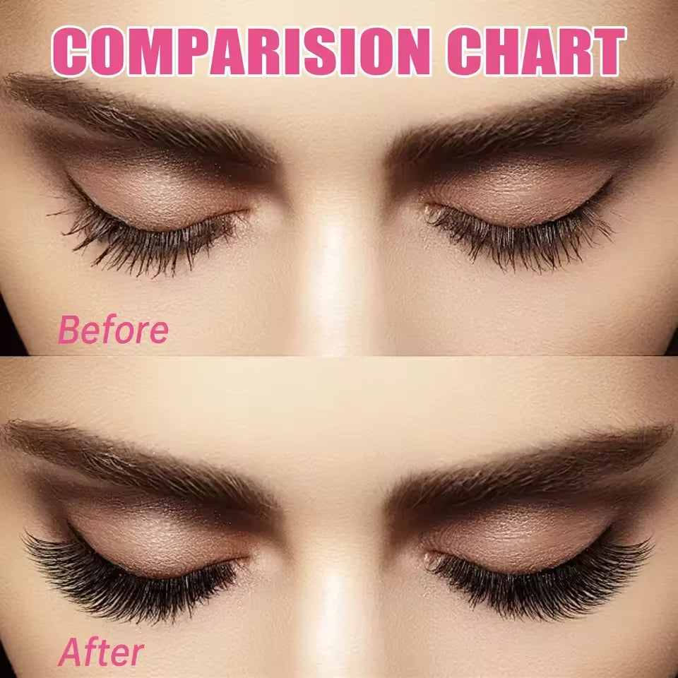 190-Pc 3D Cluster Lashes Kit | DIY Lash Extensions & Bond Seal Lash Extension Kit QXL