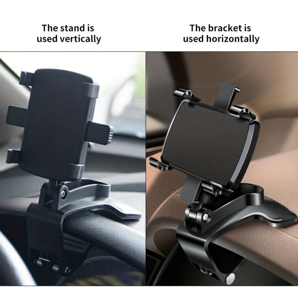 360° Car Dashboard Phone Mount – Universal GPS Bracket Holder Car Phone Mount QXL