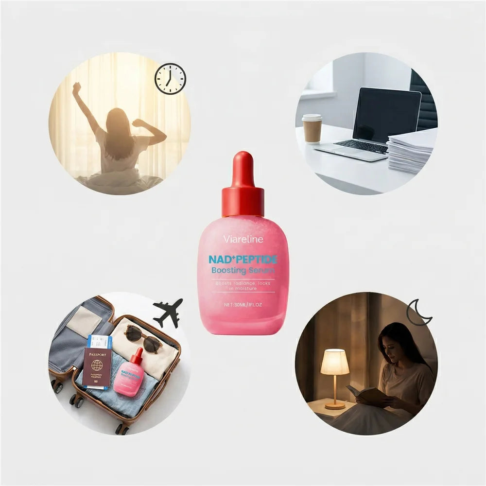 Vitamin Radiant Base Fluid | Hydrating Brightening Face Serum Face Serum QXL