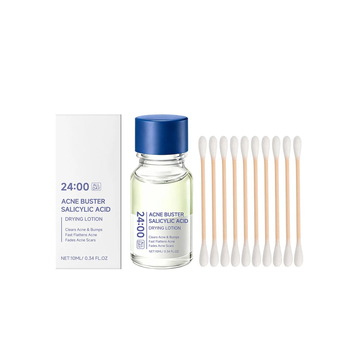 Salicylic Acid Drying Lotion Serum | Spot Treatment & Clear Skin Spot Treatment Serum QXL 10ml with Tool