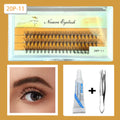 3D Cluster Lashes 20D/30D/40D – 60 Pcs DIY False Eyelashes DIY Cluster False Lashes QXL 20P-11 combo