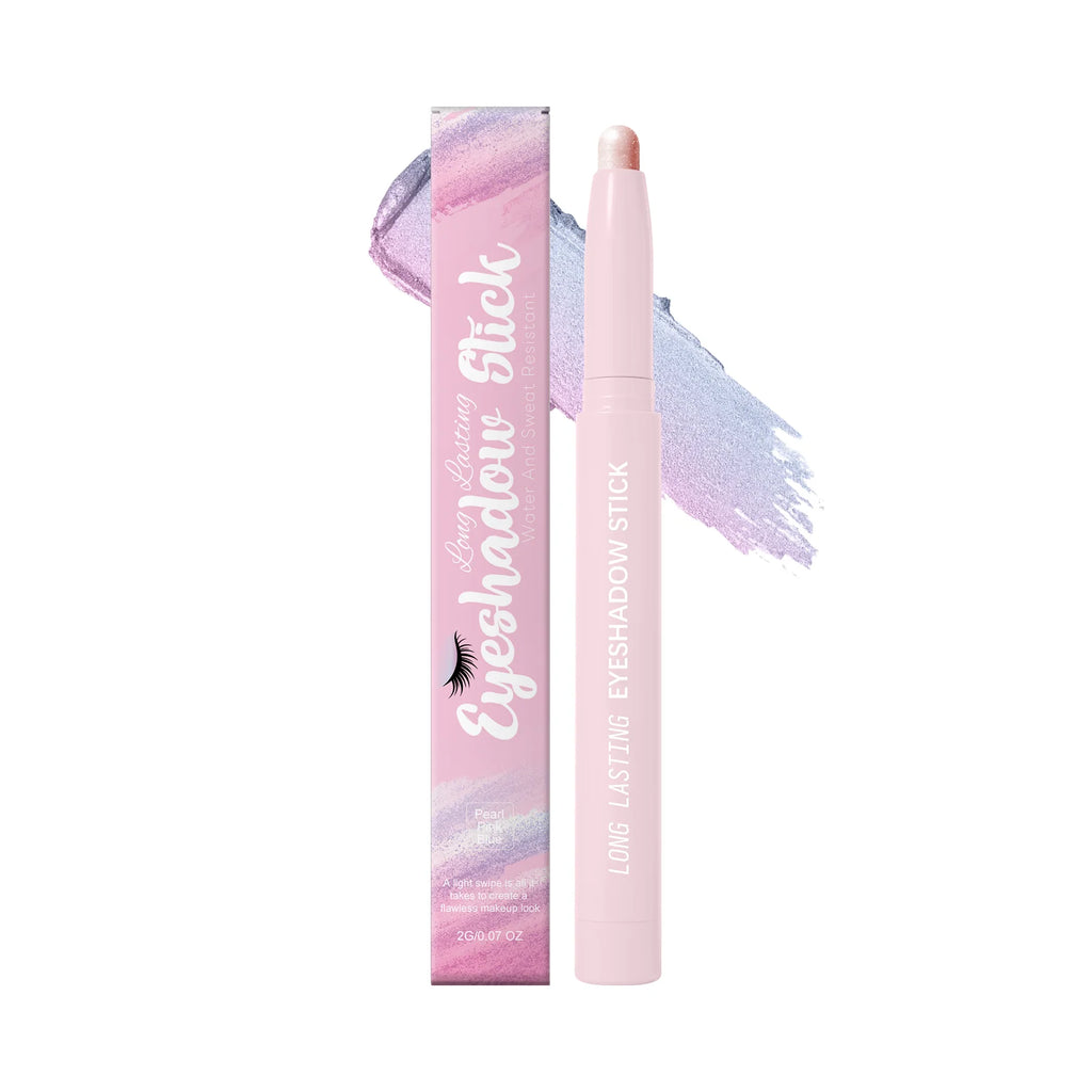 Waterproof Eyeshadow Stick | Shimmer & Matte Long-Lasting Cream Eyeshadow Stick QXL Powder-Blue 2g
