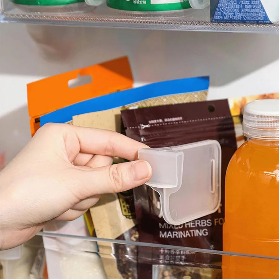 Adjustable Shelf Divider Clips – Fridge & Cabinet Organizer Shelf Divider Clips QXL